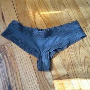 Victoria’s Secret Grey Cheeky Panty